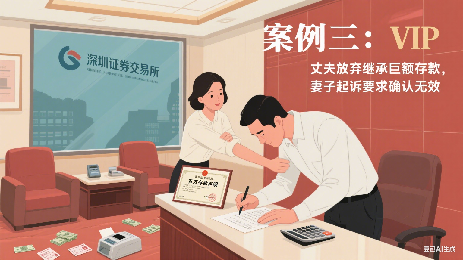 深圳离婚法律咨询：配偶放弃继承古董字画，另一方能否主张行为无效？