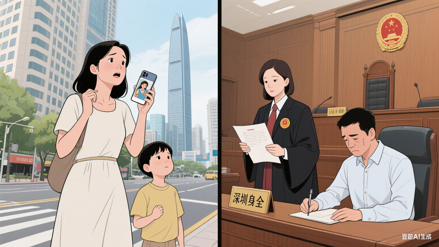 藏匿未成年子女一方无合理事由，法院如何判决？