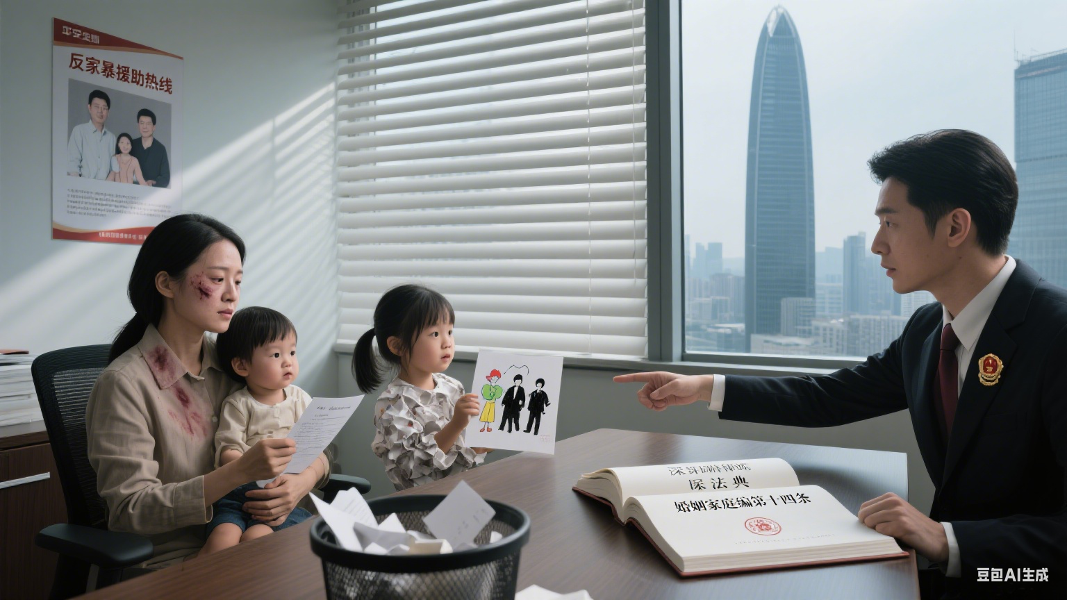 遭遇家暴，孩子抚养权该归谁？深圳离婚律师来解答